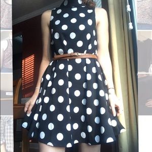 Polka Dot Baby Doll Dress